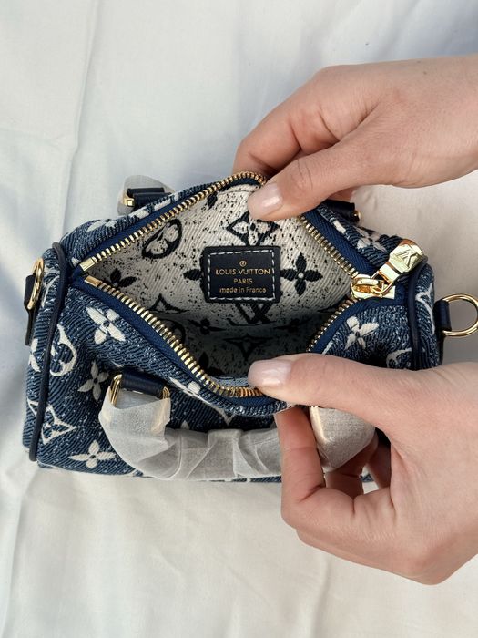 Сумка Louis Vuitton Nano Speedy Denim