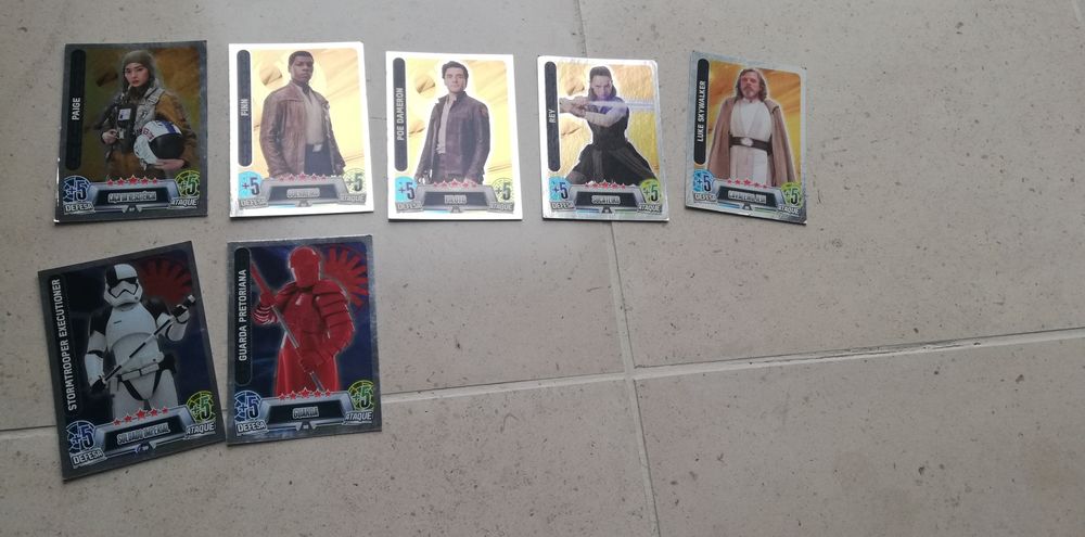 Conjunto de cartas "Star Wars"