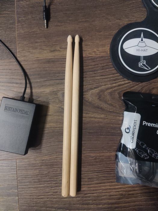 Електронні гумові барабани гнучкі Digital Drum G3002