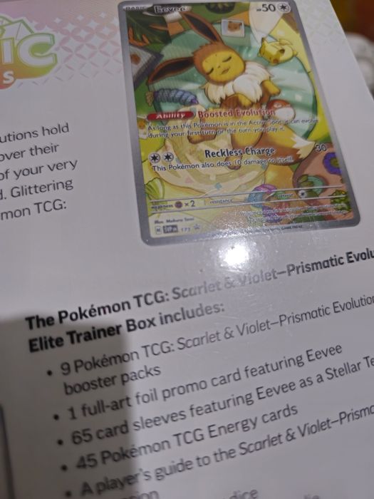 ETB prismatic evolution