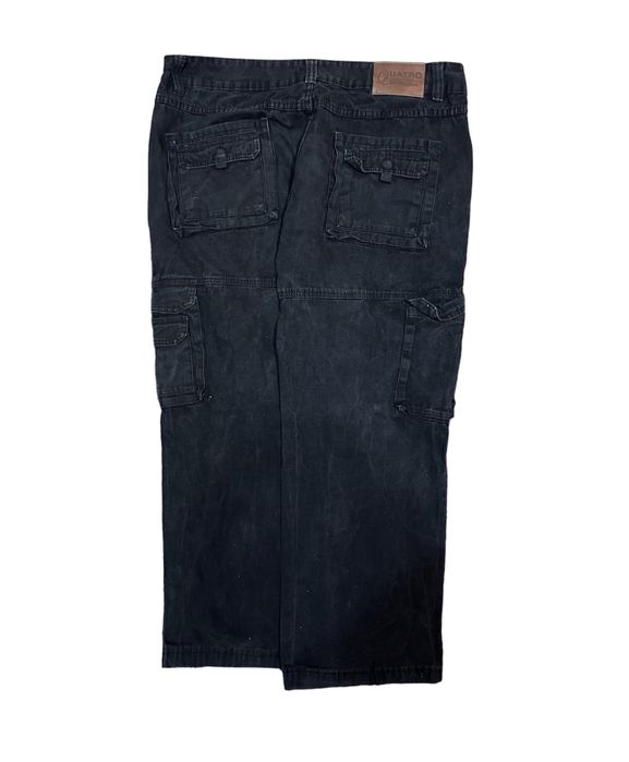 Spodnie szerokie y2k vintage jeans cargo opium