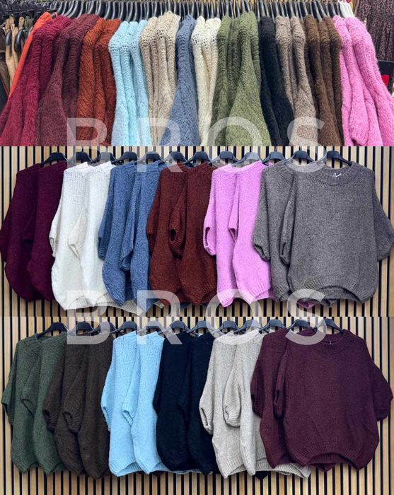 Sweter oversize, Lana moher-