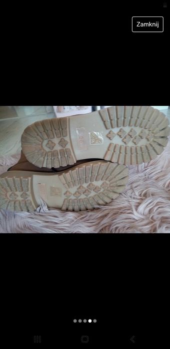 Buty za kostkę nowe .