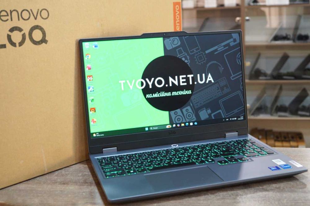 ГАРАНТІЯ Lenovo (144Гц/Core i5-12450HX/RAM 16/SSD 512/ARC A530M)TVOYO
