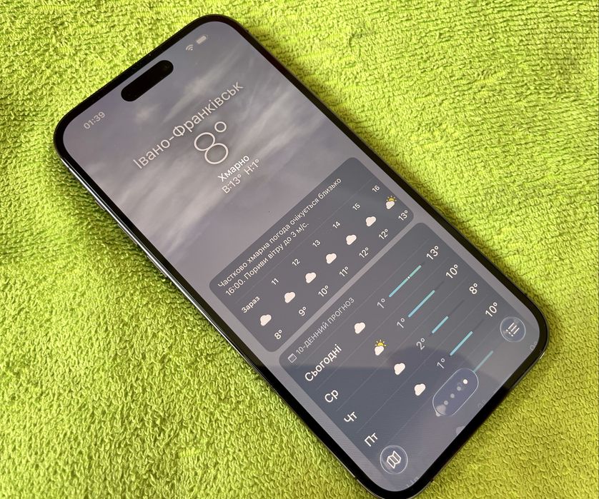 Телефон Apple Iphone 14 Pro Max (2022) 128Gb Deep purple 88% Neverlock