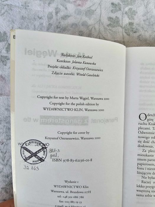 Pensjonat z gangsterem w tle Marta Węgiel