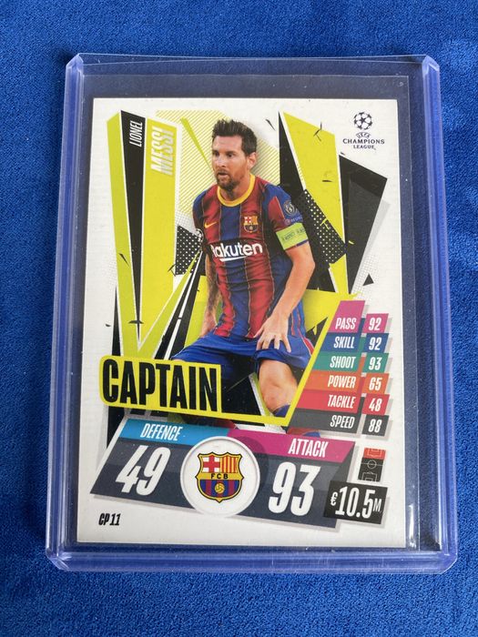 Carta Lionel Messi Fifa 365 Adrenalyn Xl Panini Team Mate