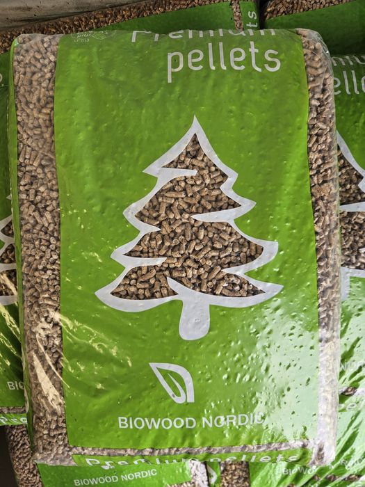 Pellet Nordic PREMIUM ENplus A1 6mm pelet Sosnowy iglasty  drzewny