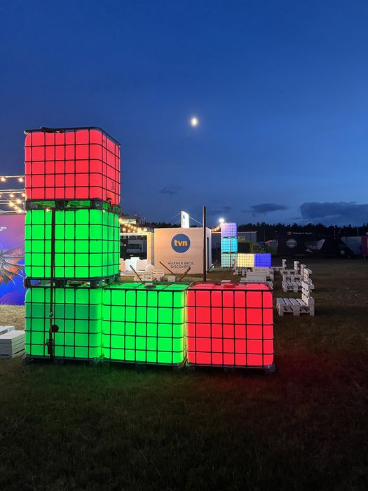 Zbiorniki Mauzery podswietlane , IBC