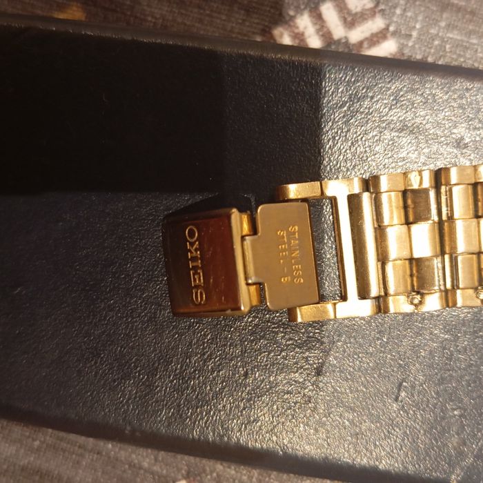 Zegarek złoty Seiko
