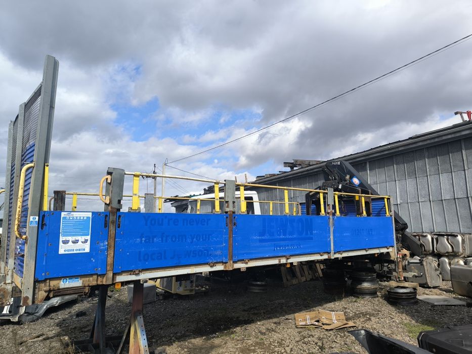 Маніпулятор кран HMF 1420 Запсастини MAN VOLVO MERCEDES Розборка Шрот