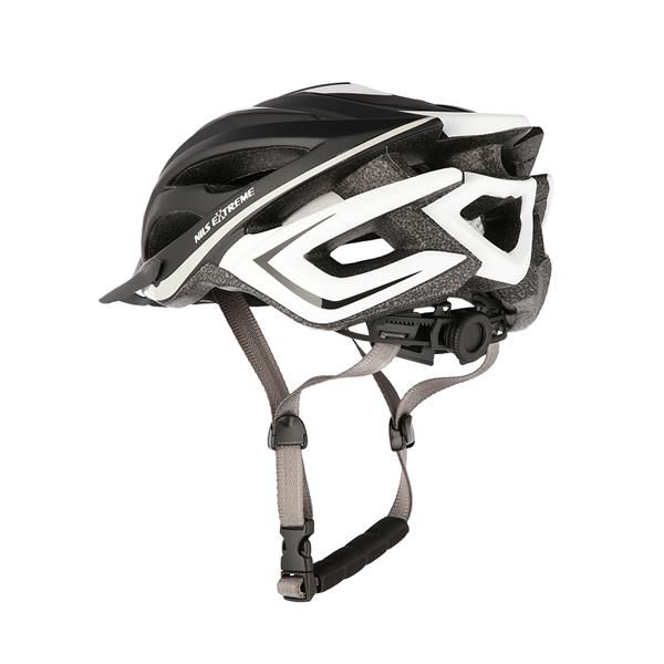 Mtw202 czarno-biały rozm. m (53-58cm) kask nils extreme