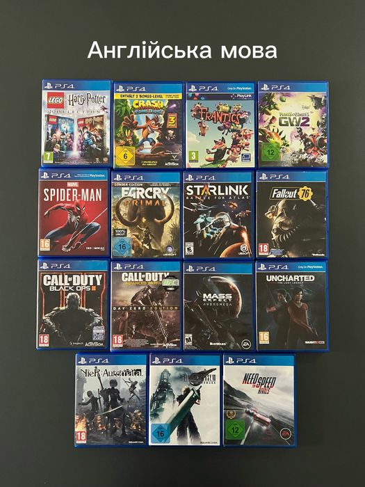 PlayStation 4 пс 4 ps 4 PlayStation 5 пс 5 ps 5 Диск Ігра комплект