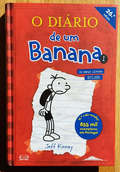 Livro da Coleção - O Diário de um Banana - número 1