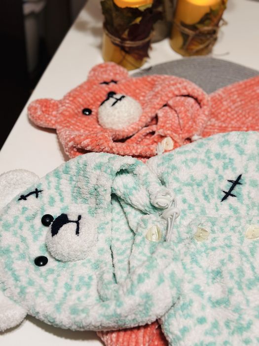 Теплі плюшеві кофтинки