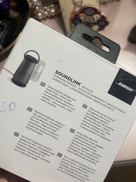 Bose revolve, bose revolve +, Оригинальная bose зарядная станция, bose провод новые