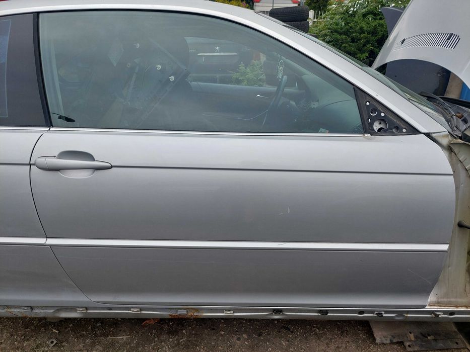 BMW E46 Coupe Cabrio Drzwi Lewe Prawe 475 Titansilber Met Wysylka Bydgoszcz