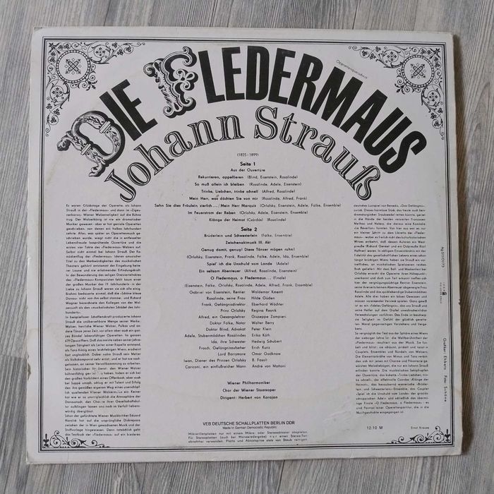Zestaw 2 LP / Operetka - Strauss, Kalman, Heicking (opis!)