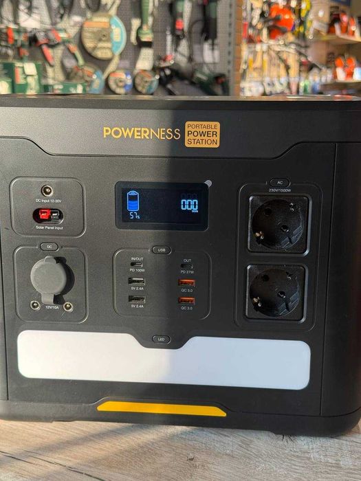 Зарядна станція Powerness Hiker U1500 (1536 Вт*Г)