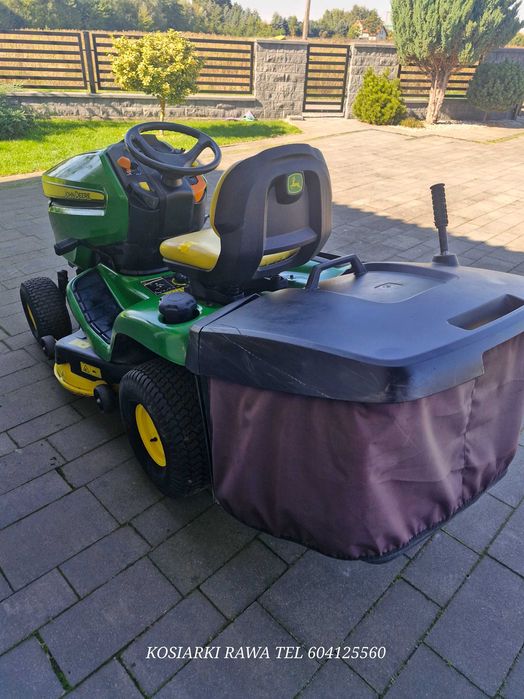 Kosiarka traktorek John deere X350r 24hp kawasaki 2019r v2