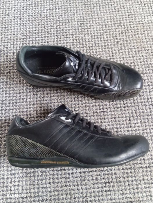 czarne buty sportowe Adidas Porsche Design r. 41,5