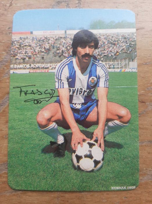 Cartas/Cromos Fernando Gomes e António Frasco 1984/1985