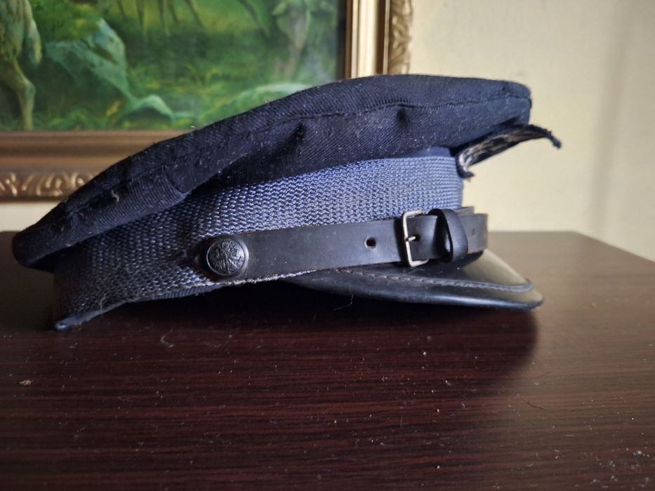 Czapka strażacka prl