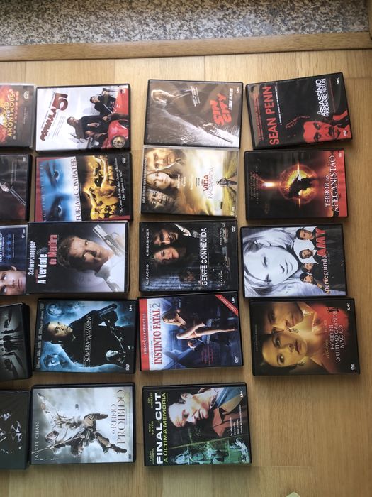 Dvd’s usados e novos