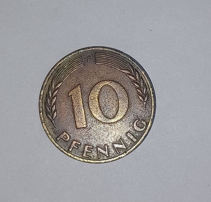 10 fenigów 1950 F r.