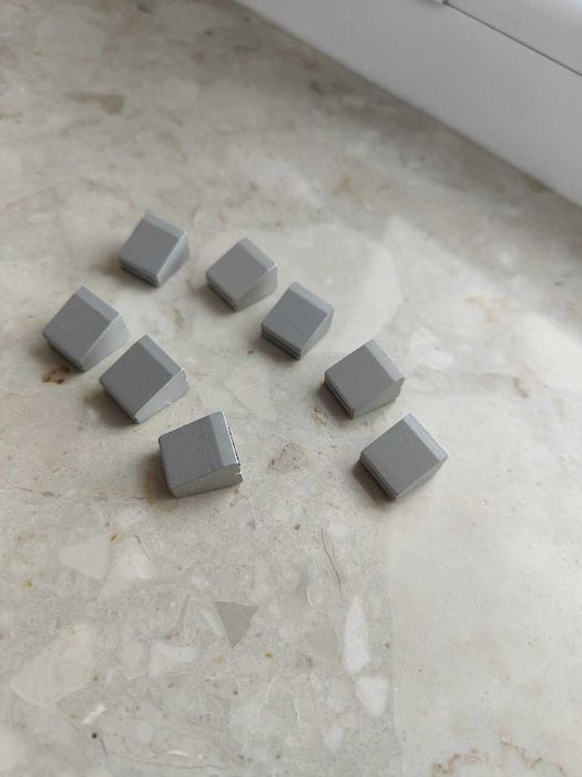 Radmor 5470--5471 nasadki srebrne potencjometra