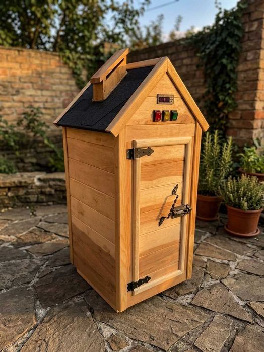Електрична коптильня MINI 2.0 Plus з соснови до 10 кг від виробника