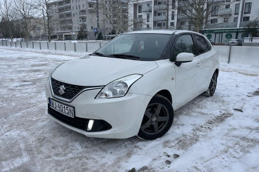 Suzuki Baleno Polski salon / Światła LED / Klima / Niski Przebieg / Biała perła