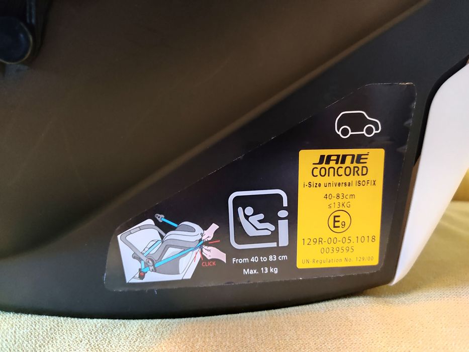 Babycoque / cadeira auto Jané Koos ISIZE Isofix