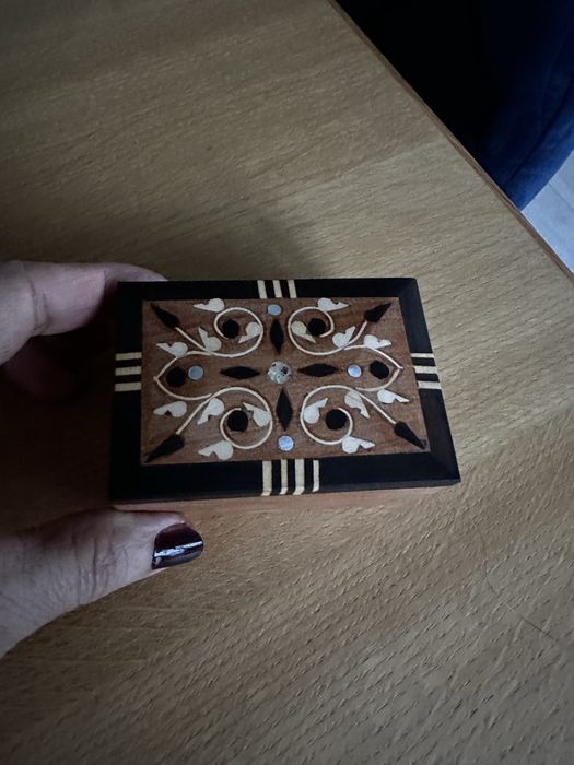 Mala szkatułka, rękodzieło Marocco