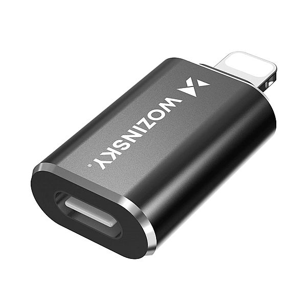 Adapter Wozinsky WALC-01 Lightning - USB-C - czarny