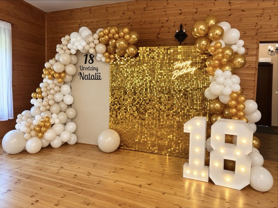 Ścianki balonowe - Dekoracje na każdą okazje!