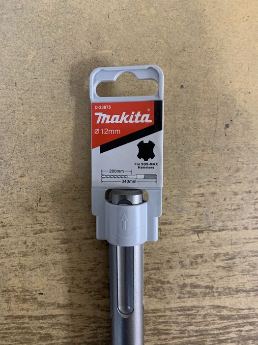 Бур (свердло) Standard MAKITA SDS-max 12x340 мм, D-33875