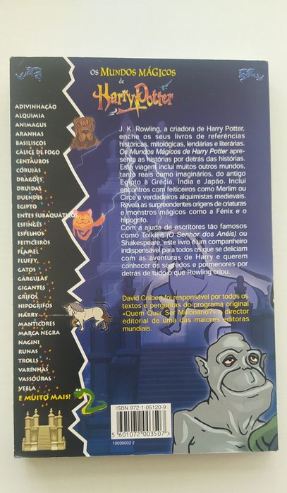Livro de Barry Potter