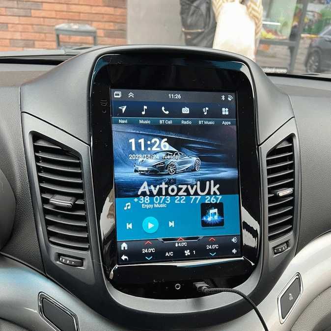 Магнитола MALIBU Chevrolet ORLANDO TRACKER TRAX Малибу CarPlay Android 16