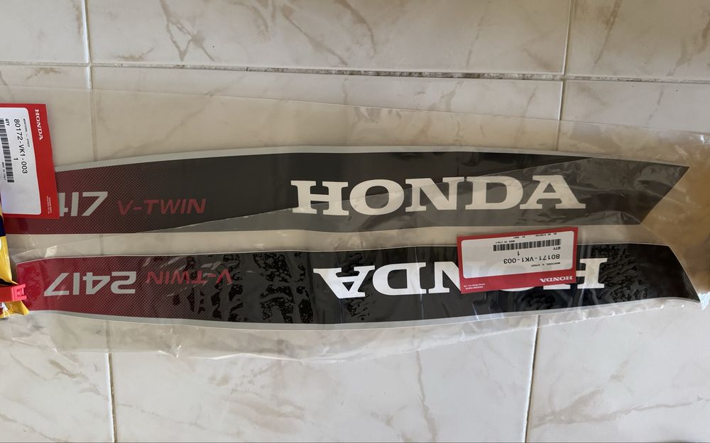 Autocolante Trator Relva Honda