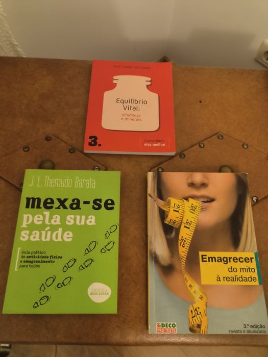 Livros sobre saúde e emagrecimento