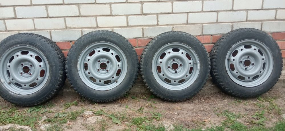 Продам колеса R 14 в зборе зима!
