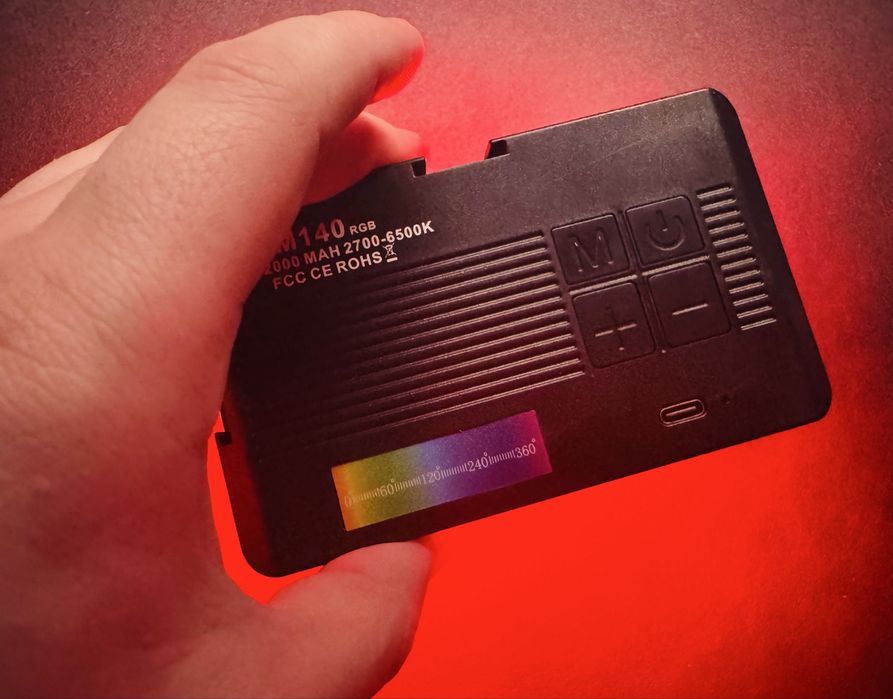 RGB LED Світло, M140RGB лампа для фото і відео
