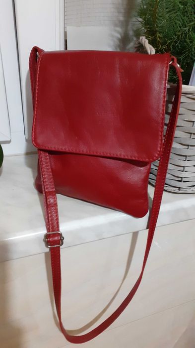 Mała torebka skórzana