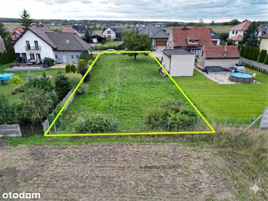 Działka budowlana 808 m² | Blisko lasu, Gliwic i Zabrza| Media - Widok 3