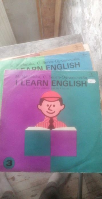 I learn English płyty winylowe 3 sztuki