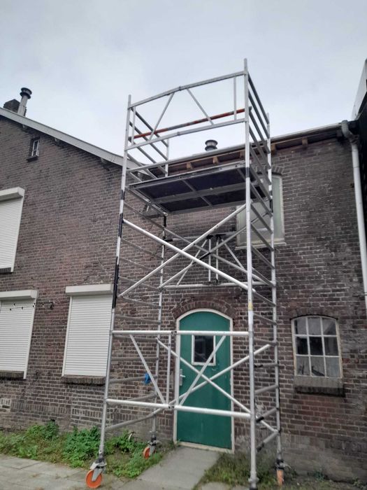 Rusztowanie wysokość  7 m.