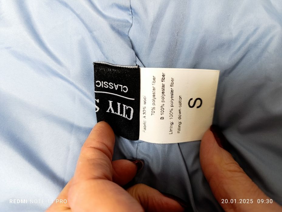 Пальто куртка пуховик оверсайз пог 66 см р.S- XL