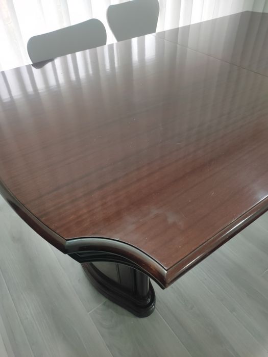 Mesa de jantar extensível madeira NEGOCIÁVEL