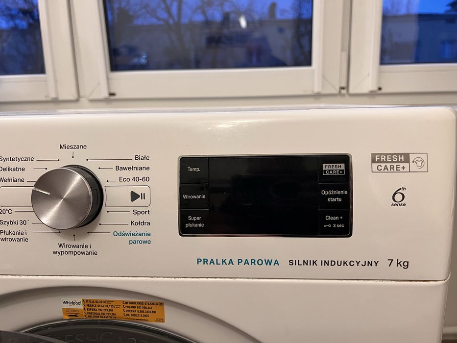 Pralka Whirlpool  silnik indukcyjny